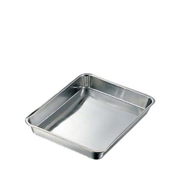 クローバー 18-8 浅型 角バット 6枚取2／3/業務用/新品/小物送料対象商品