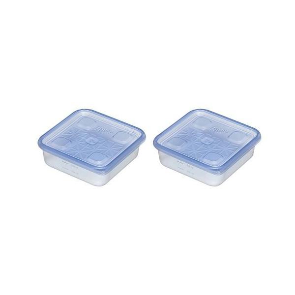 ジップロックコンテナー 正方形 700ml 2個入 幅156×奥行156×高さ53mm/業務用/新品 /小物送料対象商品