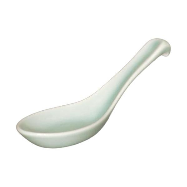 00020202 青磁 渕掛レンゲ 14.5×4.7cm/業務用/新品/小物送料対象商品