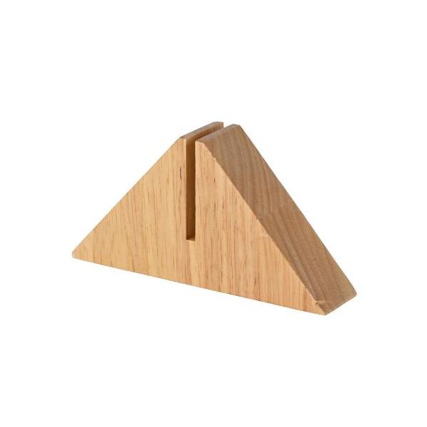 三角仕様木製スタンド /ナチュラル/業務用/新品/小物送料対象商品