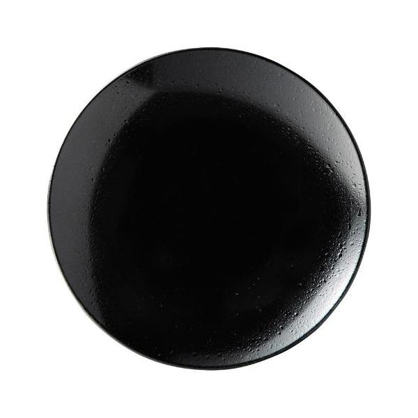 美瑛プレート 黒石目 A φ15.1×H1.6(cm)/業務用/新品/小物送料対象商品