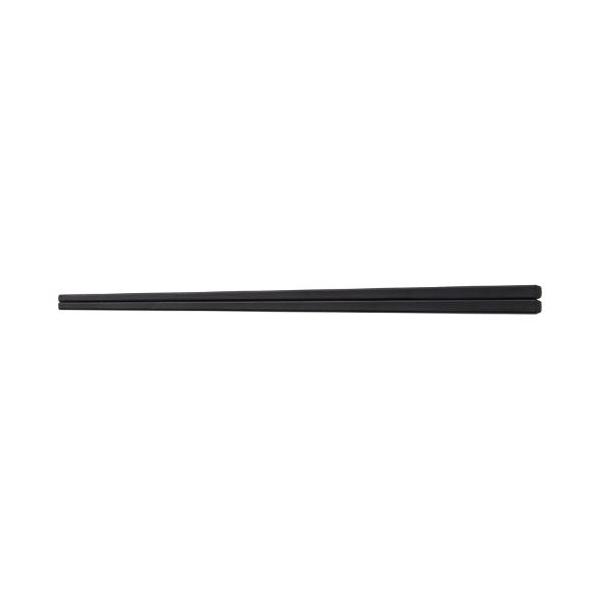 22.7cm面取角箸 ブラック SPS 22.7×0.6×0.6(cm)/業務用/新品/小物送料対象商品