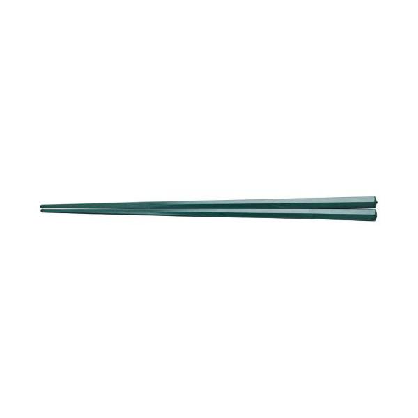 22.8cm六角箸 グリーン PBT 22.8×0.9×0.9(cm)/業務用/新品/小物送料対象商品