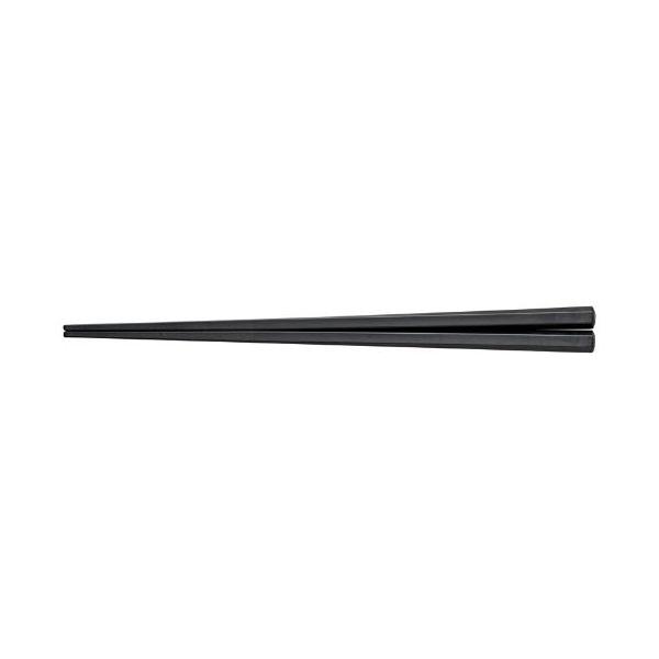 21cm六角箸 ブラック PBT 21×0.8×0.8(cm)/業務用/新品/小物送料対象商品