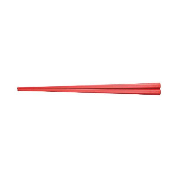 21cm六角箸 レッド PBT 21×0.8×0.8(cm)/業務用/新品/小物送料対象商品