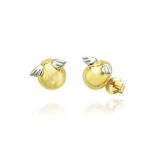天使の卵 直営店 ピアス 18金 イエローゴールド K18YG プラチナ K18
