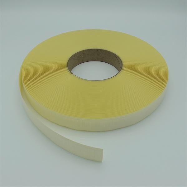 マジックテープ  クラレ製  粘着付  ２５ｍｍ×２５ｍ（ＰＬ）白−Ａ（オス）