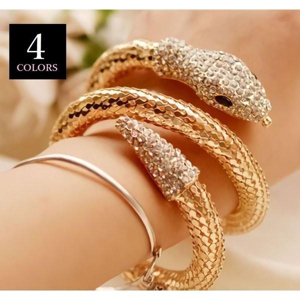 ブレスレット 腕輪 大人 女性 レディース ファッション小物 雑貨 飾り 蛇 オシャレ 贈り物 プレゼント ヘビ スネーク Jzjz0080 点 点 屋 通販 Yahoo ショッピング