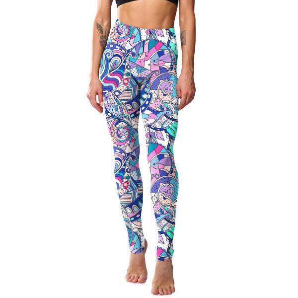 商品名:ヨガパンツ レギンス ヨガウェア アイリー華やか 花柄 レギンス ホットヨガ 水陸両用 美脚 レディース フィットネス ウォーキング ズンバ                            商品説明:送料無料 花柄 レギンス ...