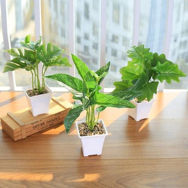 人工観葉植物 フェイクグリーン 造花 鉢植え インテリア 装飾 窓際 リビング ガーデン かわいい おしゃれ 贈り物 プレゼント Lmlm0236 点 点 屋 通販 Yahoo ショッピング