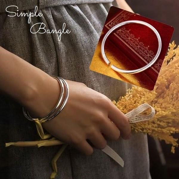 バングル レディース シルバーカラー 細身 重ね付け 手首 装飾 オシャレ アクセサリー ブレスレット シンプル スリム アクセ 飾り お洒落 おしゃ Xp0354 点 点 屋 通販 Yahoo ショッピング