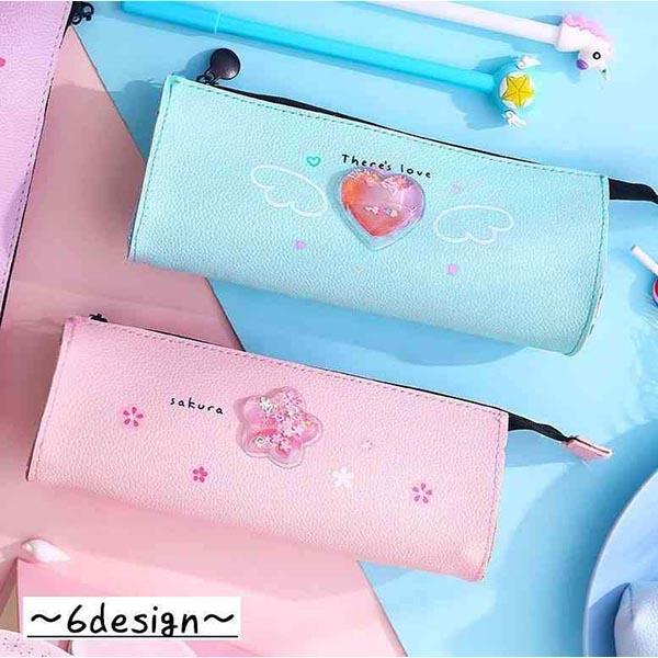 ペンケース 筆箱 桜 肉球 いちご ステーショナリー ペン入れ 女の子 学校 ペンポーチ 文房具 さくら ハート ラメ入り 文具 可愛い 学生 Xp0547 点 点 屋 通販 Yahoo ショッピング