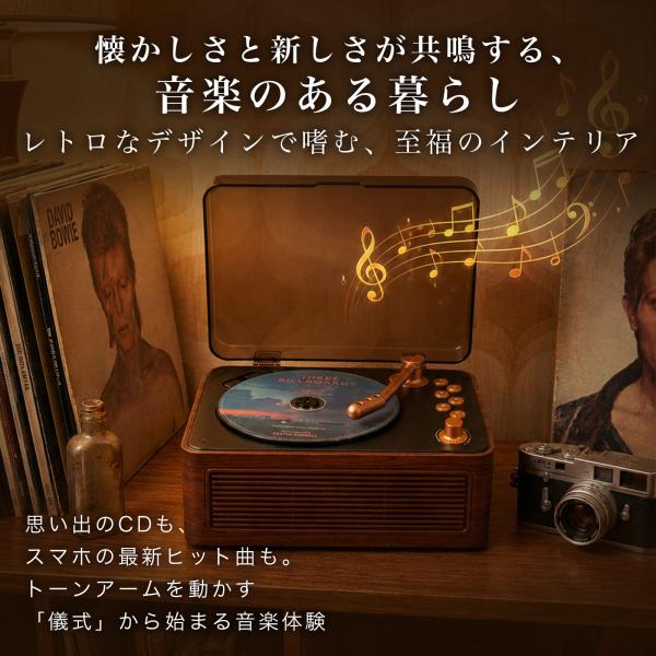 CD�v���[���[ Bluetooth �[�d�� ���g�� �|�[�^�u�� �X�s�[�J�[ ���W�I ��� USB �ԍ� �����^�� �R���p�N�g ���i�摜2