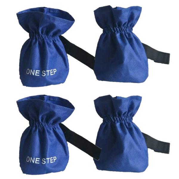 はしご 脚立 カバー はしご兼用脚立 4個セット 床傷防止カバー 爆買ラダーミット 四個セット 脚立オプション品 脚立ソックス カバー ONE STEP脚立・はしごを使用する時、床にキズがつくのを防ぐカバーです。脚の先に被せるだけでOKはし...