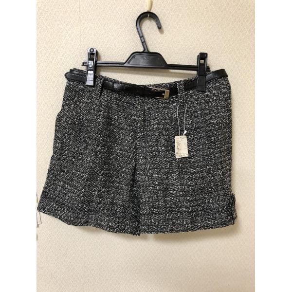 Cdsベーシック ベルト付き ツィードショートパンツ黒ｍ Ecolio Co Jp