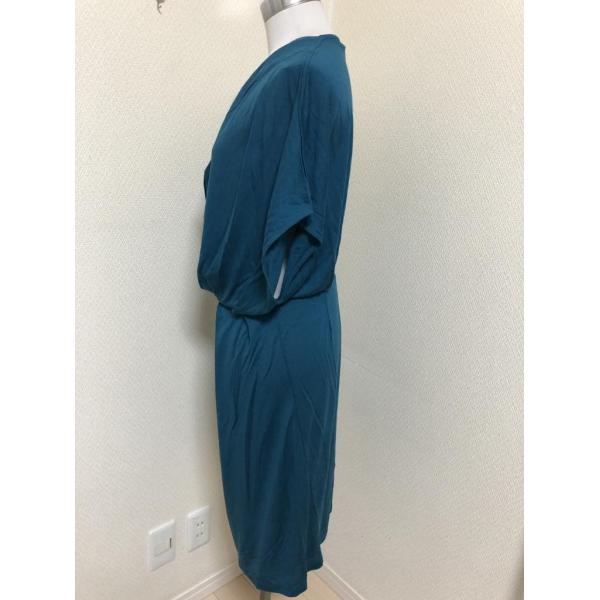 Kenzo ノースリーブワンピース ブルーグリーン 卸売り