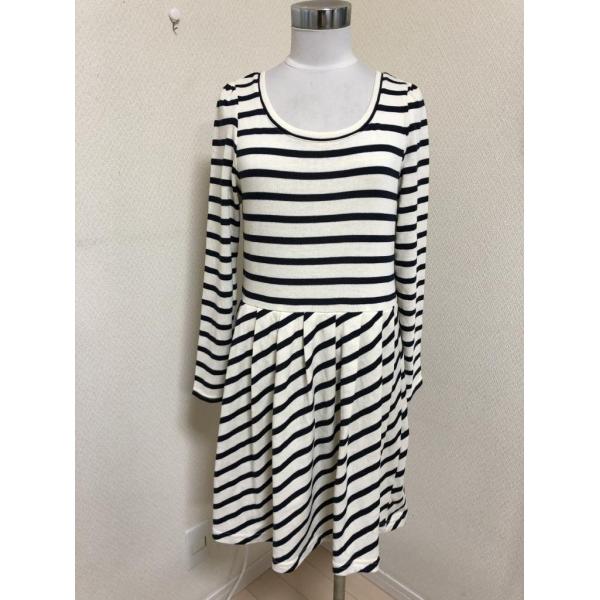 ジ エンポリアム スーパーsale セール期間限定 ボーダーワンピースｍ