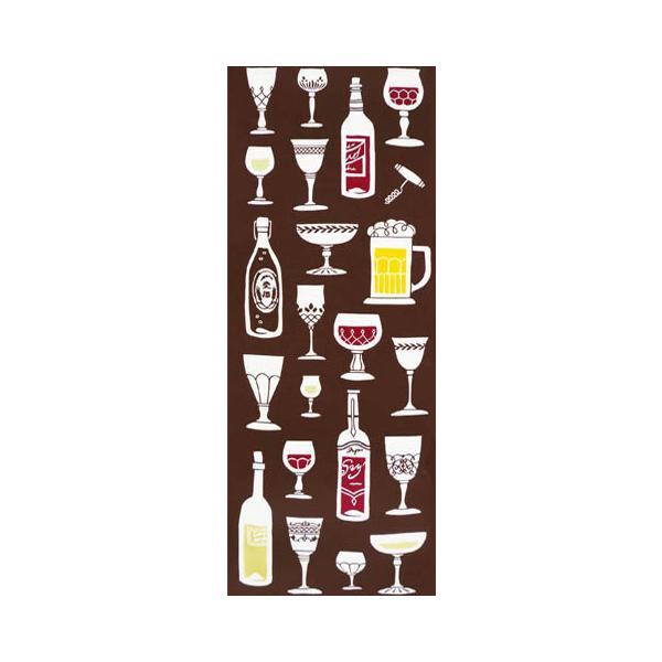 お酒にはたくさんの諺があります。【酒は詩を釣る針】 【酒、人を酔わしめず人自ら酔う】美しいものもあれば、 教訓も多い。…ですが、なんといっても楽しく飲むのが 一番。今宵もお疲れ様の一杯、いかがですか。【注意事項】伝統工芸【注染】のため、お使...