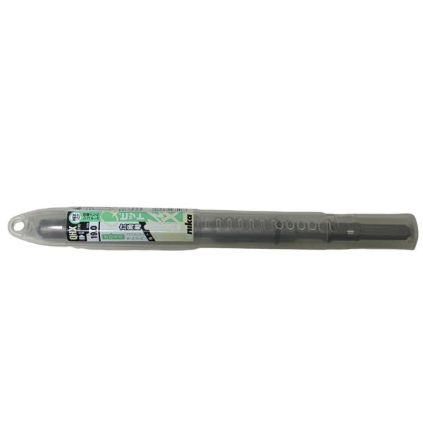 ユニカ 吸塵ドリルＱビット クロス刃 六角軸 19.0×340mm QHX 19.0X340 ハンマードリル用「数量限定」