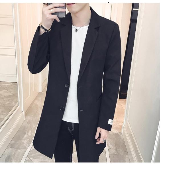 チェスターコート メンズ コート スプリングコート ロング丈 春物 ビジネスコート アウター 通勤 19 新作 Buyee Buyee 日本の通販商品 オークションの代理入札 代理購入