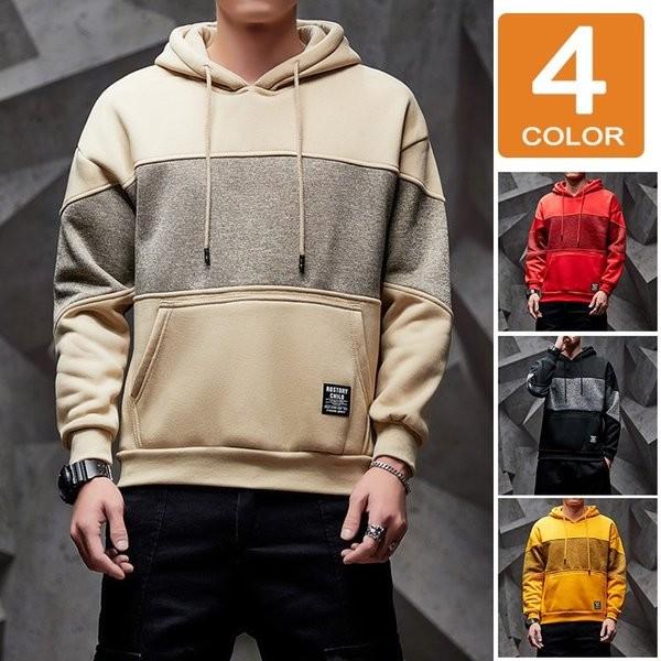 パーカー メンズ プルオーバーパーカー スウェット メンズパーカー 長袖パーカー 秋服 メンズファッション Tz The One 通販 Yahoo ショッピング