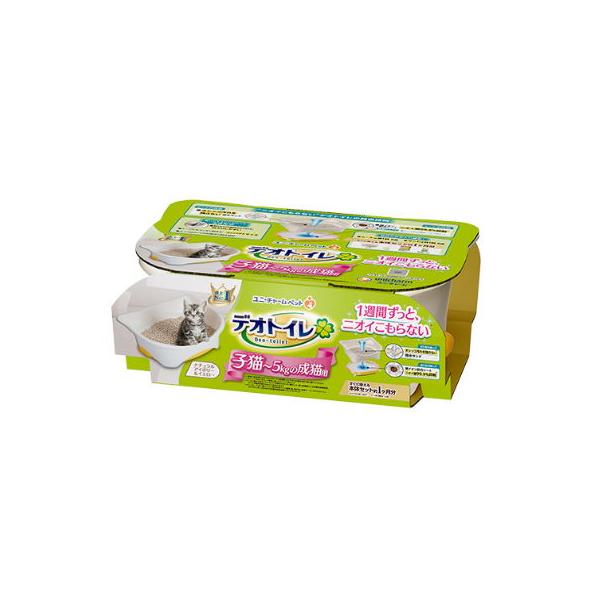 デオトイレ 猫砂 5袋セット Amazon | 【子猫お迎えセット】デオトイレ本体セット [約1か月分