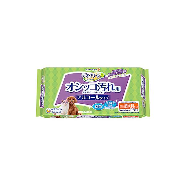 ●オシッコ汚れおそうじ用●アルコールタイプ除菌＆ウィルス除去ウェットティッシュ●拭きあとペットがなめても安心●厚手大判サイズ（３０ｃｍ×２０ｃｍ）※全ての菌・ウイルスを除去するわけではありません。対物拭き取り試験での効果原材料名素材：レーヨ...