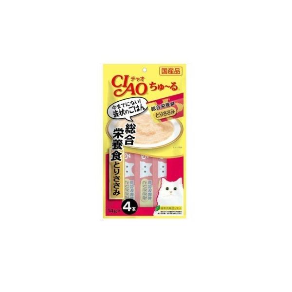 いなば　国産　 CIAOちゅ〜る　総合栄養食　とりささみ　14ｇ×4本　SC-148　猫用　キャットフード