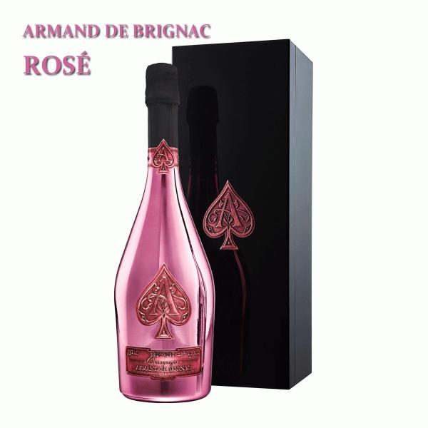 Armand de Brignac ロゼシャンパン 750ml ピンク 箱付き アルマン ド ブリニャック ロゼ 750ml シャンパン 並行品 箱入