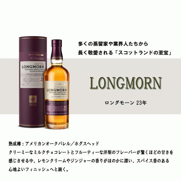 ロングモーン 23年 700ml 48度 スペイサイド シングルモルト
