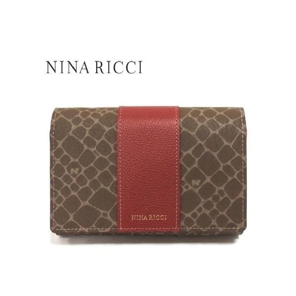 NINA RICCI（ニナ・リッチ） 財布 二つ折りファスナー レディース 新品