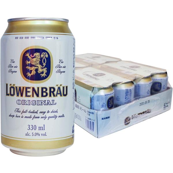 【送料無料】レーベンブロイ缶330ml24本 1ケース(24本) 北海道沖縄離島は別途送料あり 輸入ビール コロナビール レーベンブロイ