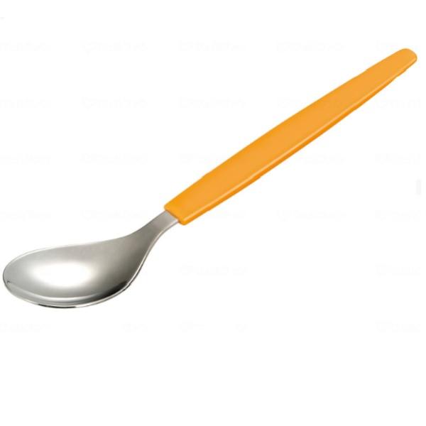 特長おいしく食べて 楽しい時間いつものスプーンでは摂りこぼしてしまう方にすくいやすいハンドル角度大きく深いのでこぼしにくい自分で食べる方もこぼしにくい摂り込みやすいカタチ大きく深めでこぼしにくい滑りにくいグリップ●サイズ／幅3.4×長さ16...