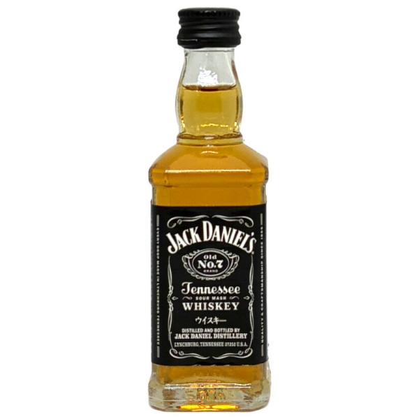 ジャックダニエル ミニボトル （Old No.7） ミニチュアボトル 50ml ウイスキー 【ラッピング・包装不可】 @