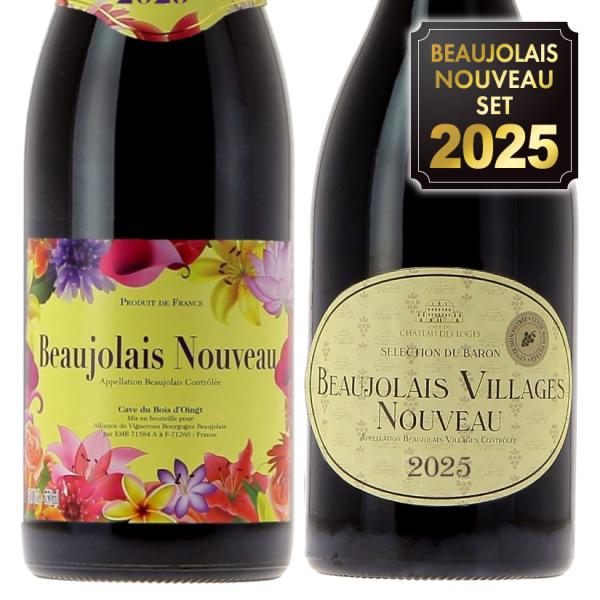 ボジョレー ヌーボー ボジョレーヌーボー【赤 2本セット】ボジョレー