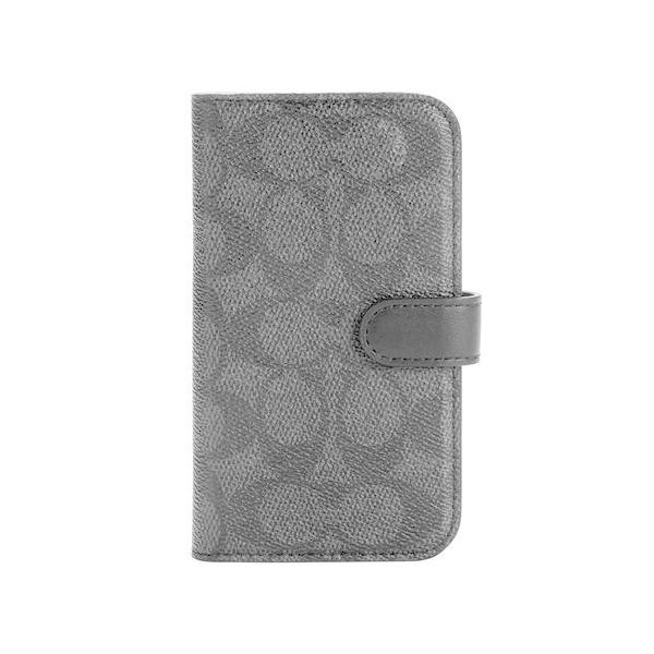 COACH（コーチ） COACH iPhone12 mini シグネイチャー 手帳 ケース