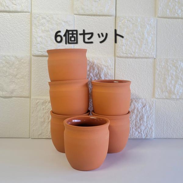 細長つぼ6個セット 100cc テラコッタ 菓子容器 : terraco Yahoo