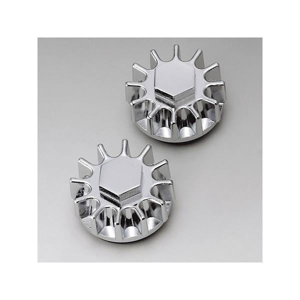 KIJIMA（キジマ） タペットキャップ 2個SET Z50 / CB400F用 メッキ 101