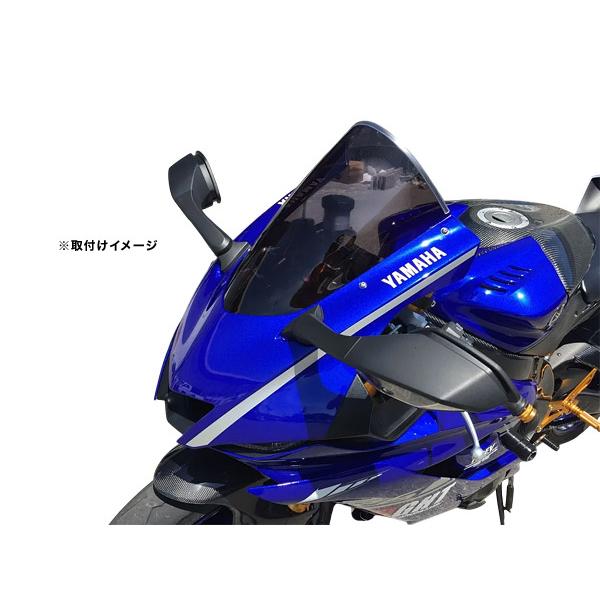 アクリポイント ACRY-Point YAMAHA 17-19 YZF-R6用 スモークスクリーン 