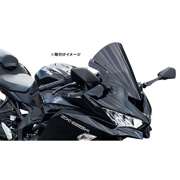 のの アクリポイント ACRY-Point Kawasaki ZX-25R用 スモークスクリーン