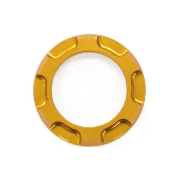 キタコ KITACO スーパーカブ50 / スーパーカブ110 / グロム（GROM）用 アルミキーボックスカバー ゴールドアルマイト 556-1432020