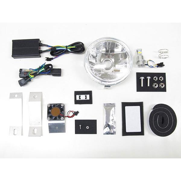 スーパーカブc125 LEDヘッドライト JA48/JA58用未使用品 PROTEC（プロテック） LBH-H26 スーパーカブC125['18- JA71 / JA58