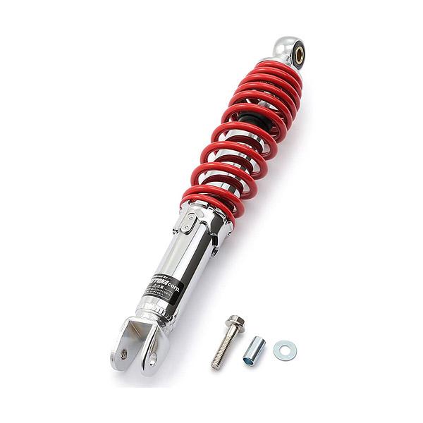 DAYTONA（デイトナ） ユニバーサルリアショック 310mm メッキ/レッド