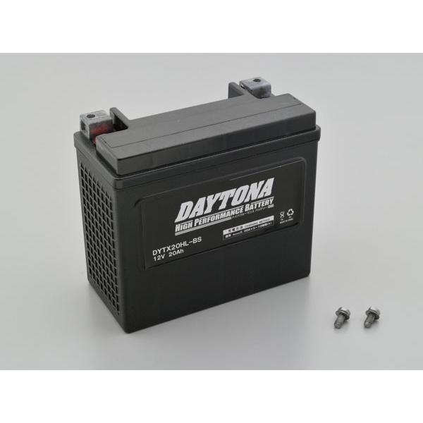 DAYTONA DYTX20HL-BS ハーレースポスタ用バッテリー 新品未開封 ハイパフォーマンスバッテリー DYTX20HL-BS｜株式会社デイトナ