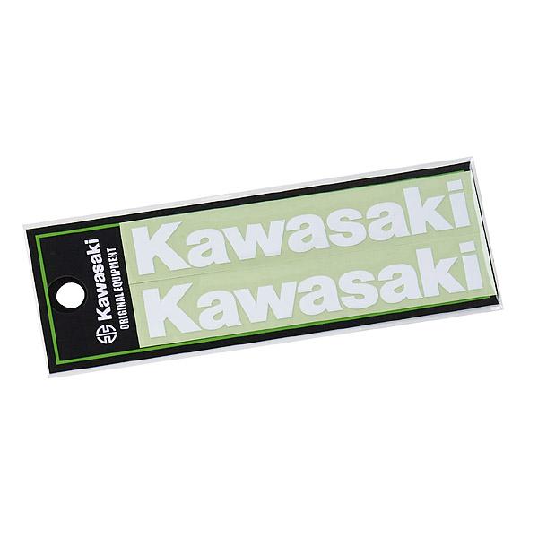 カワサキ（Kawasaki） カワサキロゴカッティングステッカー S 抜き文字 