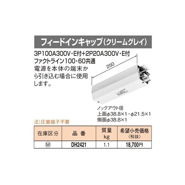 DH2421 �p�i�\�j�b�N �t�@�N�g���C��100�E60���ʁ@�t�B�[�h�C���L���b�v�@�N���[���O���C