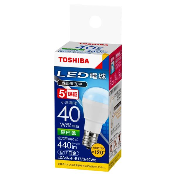 ŃCebN LED`d[40W`][F][S440lm][E17][̍L120°]LDA4N-H-E17/S/40W2