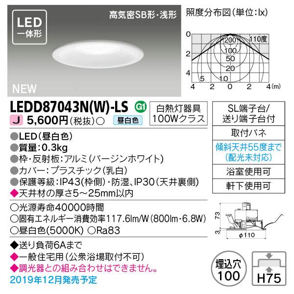 LEDD87043N(W)-LS ŃCebN [100]@100`  LEĎ`_ECg@[F][gp][gp]