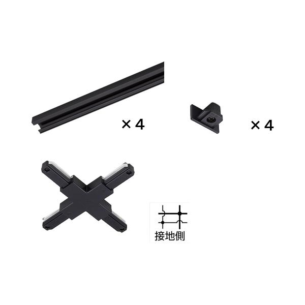 TL10B1M4 東芝ライテック ライティングレールVI形 十形ジョインタ
