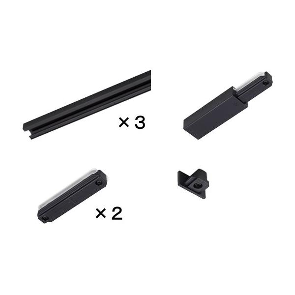 あすつく 東芝ライテックライティングレールvi形直線i形3mミニジョインタセット 黒 1m 1m 1mtlimjb1m1m1m Tlimjb1m1m1m てるくにでんき 通販 Yahoo ショッピング